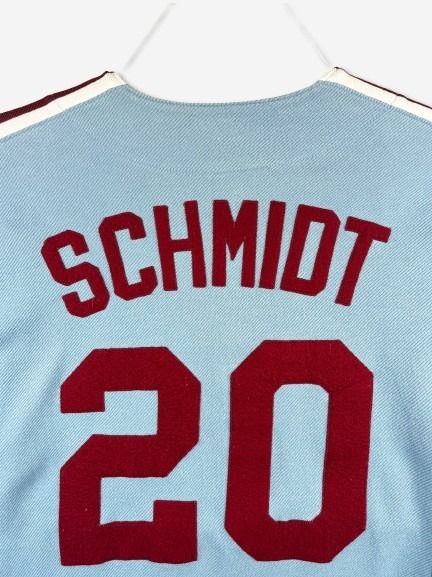 1980s Majestic Cooperstown Collection Philadelphia Phillies Mike Schmidt MLB Jersey